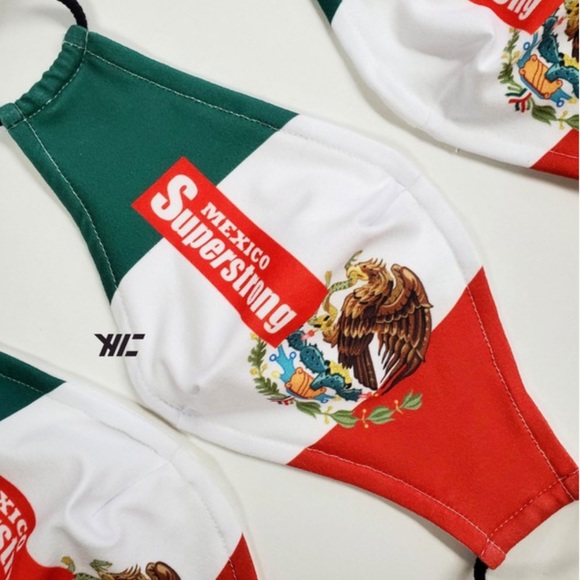 Other - UNISEX Hombre Bandera Mexico Buen Calidad Máscara